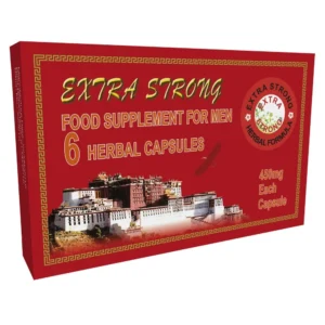 Extra Strong 6 Herbal Food Supplement Capsules