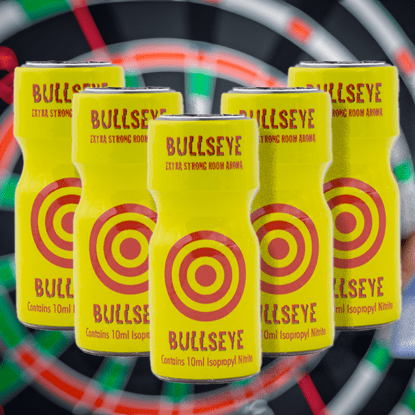 Bullseye Extra Strong Extra Value 10ml Poppers 5 Pack