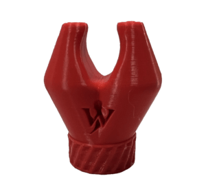 Big Bottle Dual Nozzle Popper Topper / Inhaler Red Front