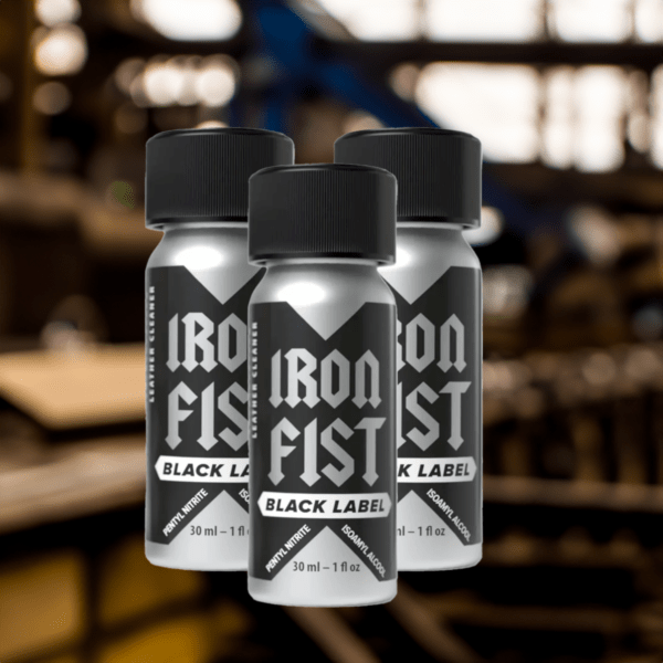 Iron Fist Black Label 24ml Pentyl Poppers 3 Pack